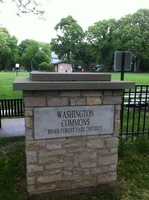 Entrance from Washington