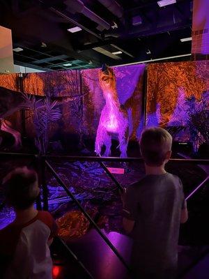 Dinosaur exhibit