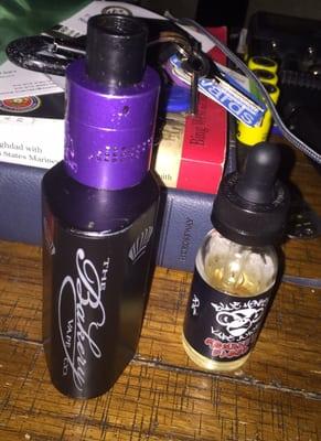 Variable voltage/wattage mod with monkeys blood