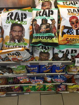 Rap A Snack Chips! SMH !!