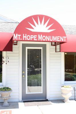 Stop and visit Mt. Hope Monument for all your cemetery memorials.  We sell granite, marble, limestone and bronze.