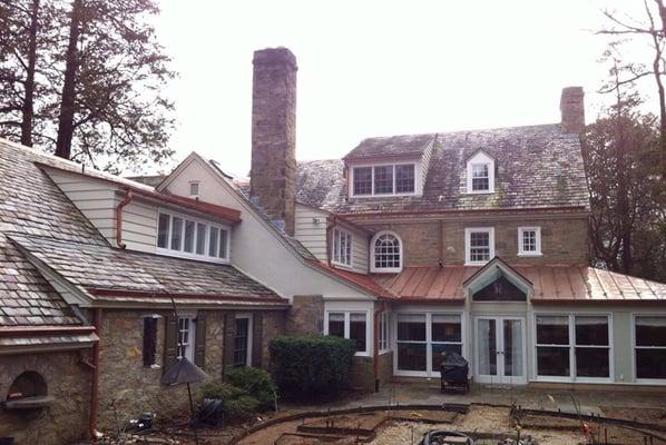 Fall 2013, Copper roof, the finished product