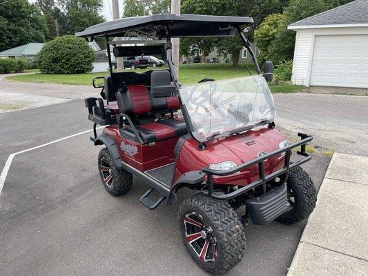 Local golf cart deliveries.