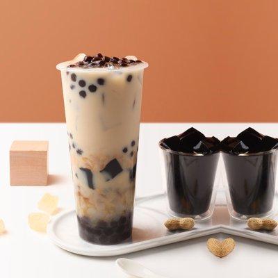 Ray-E Milk Tea And Grass Jelly