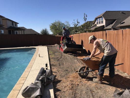 Landscaper in New Braunfels Texas