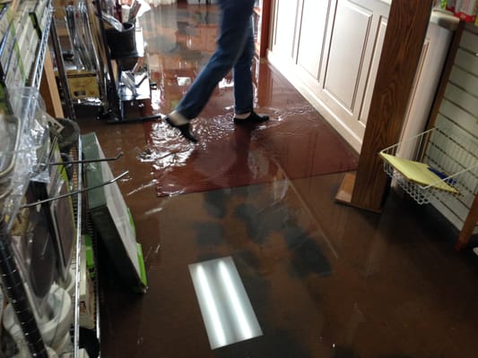 Flooded retail business just 2 weeks before black Friday.  We had them completely finished in 2 weeks.