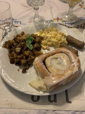 The breakfast was phenomenal!