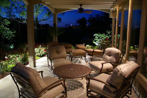 Outdoor Living Area Outdoor Lighting