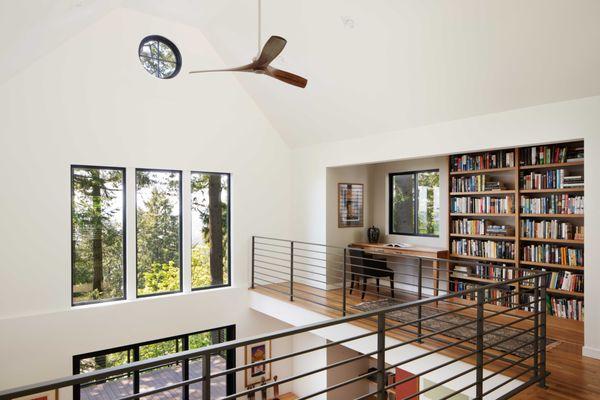 Every space in this Portland home interacts with nature, giving the home a serene and peaceful vibe.