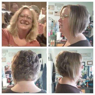 Before and after done by Shannon brooks