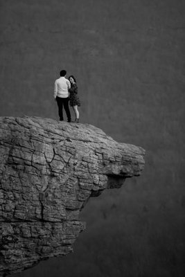 Engagement at Hawksbill Crag