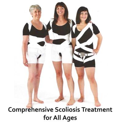 Comprehensive Scoliosis Treatment for All Ages - Our Patients Range in Age from 2 - 93.