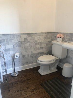 Small half bath remodel