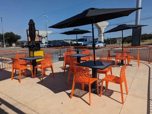 Outdoor seating