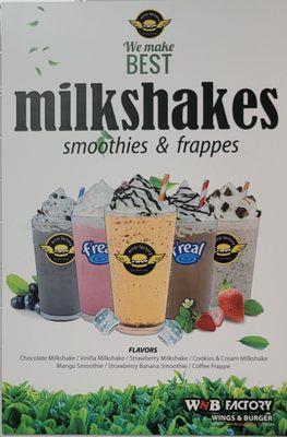 Milkshakes