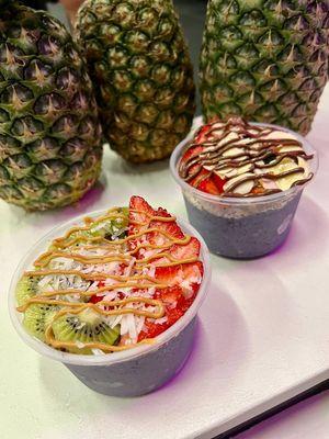 We are a Plant-based, No Dairy and No added sugar Juice Bar and Breakfast Spot! Açaí bowls, Donuts less than 40 Calories and Protein Waffles