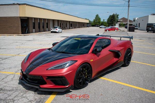 C8 Corvette from RAD Design.  Designed and built in house