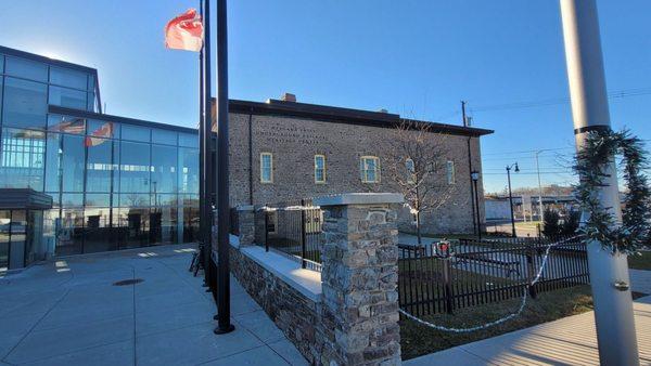 Exterior of the Niagara Falls Underground Railroad Heritage Center.