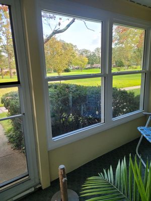 Porch windows