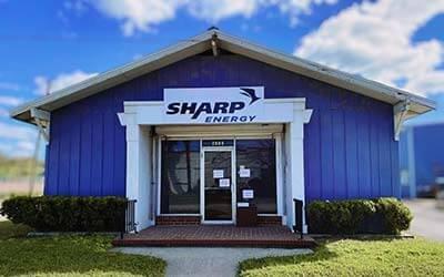 sharp energy propane tank service