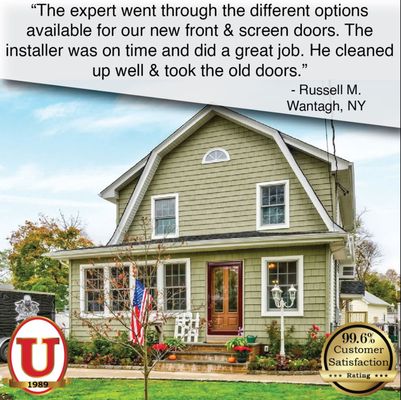 Unified Home Remodeling best customer service quality work and installation of windows doors siding roofing masonry on long island new york