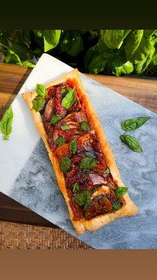 Vegan Balsamic Ratatouille Tart