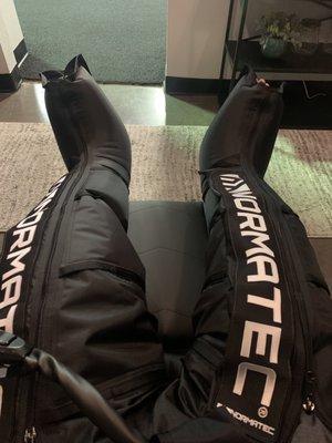 Leg compression