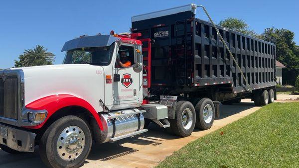 Hauling Dump Truck