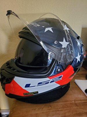 LS2 new helmet