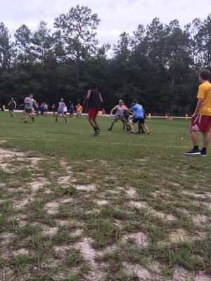 Camp Shands vs Camp Echockatee Staff Ultimate battle