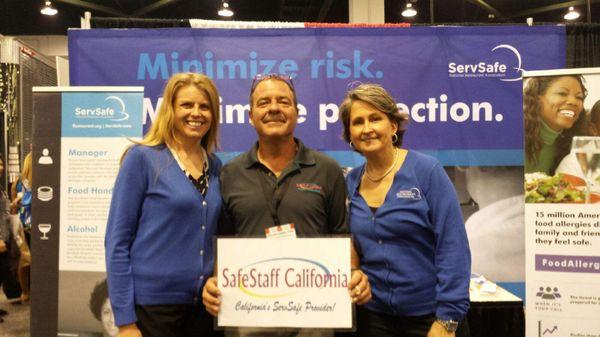 SafeStaff California provides ServSafe Certification classes and Exams! Call today! Get Certified today!