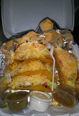 Chicken tacos