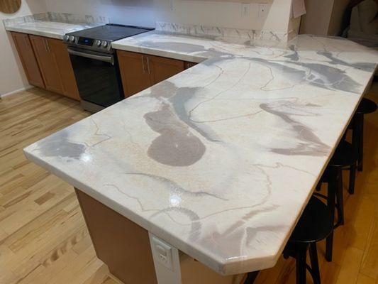 Epoxy countertops