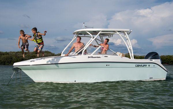 Family fun on our 24 foot Century Resorter!