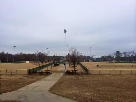 2 of 4 Baseball Fields