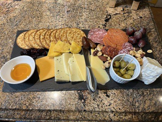 small charcuterie platter