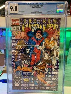 New Mutants #100 graded.