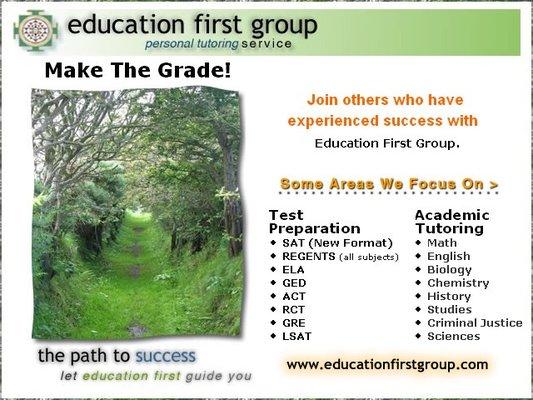 Education First Home Tutoring Services