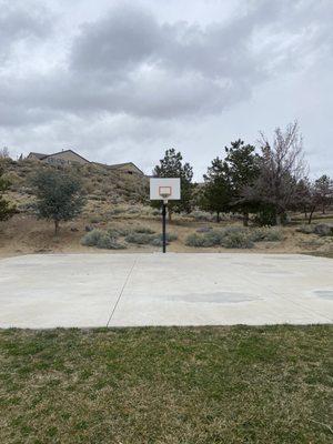 Basketball court.