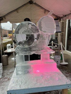 Ice sculpture contest