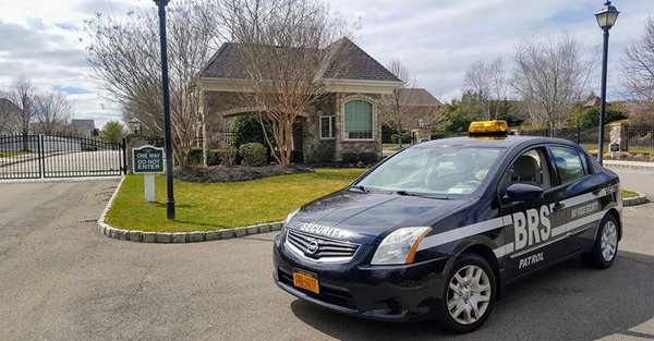 Gated Community Security Patrol Car