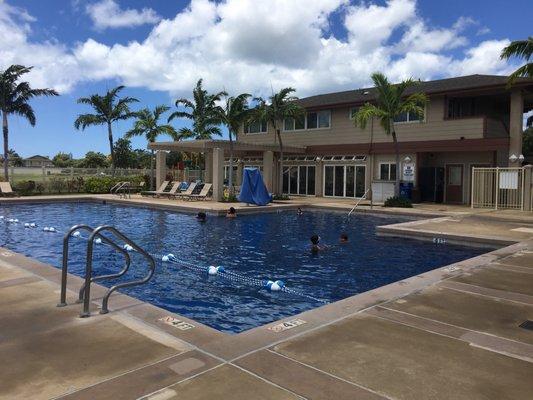 Poolside view