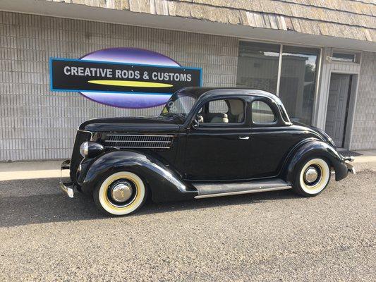 1936 Fully custom 5 window Ford Coupe