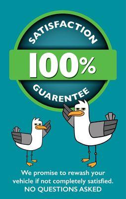 100% Satisfaction Guarantee