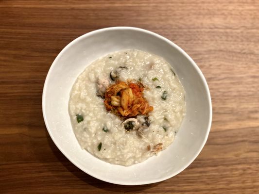 Mushroom Oyster Porridge