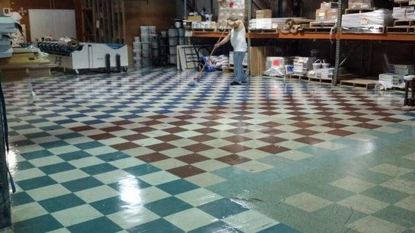 Floor Cleaning at Warehouses and offices