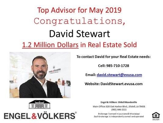 May was an amazing month!

 DavidStewart.evrealestate.com
 985-710-1728