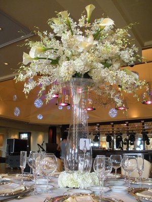 One Up Event Design Wedding Centerpiece