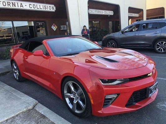 Camaro SS Before wheels painted