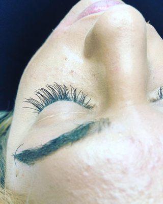 Eyelash extensions classic set